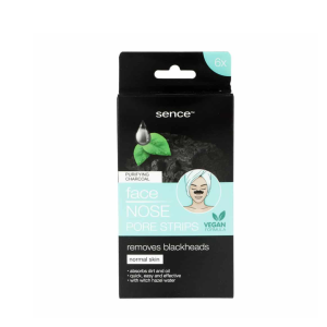 SENCE鼻貼6片裝-木炭