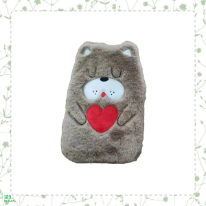 暖水袋1000ML(動物)愛心小熊款