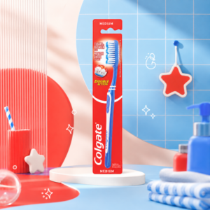 COLGATE牙刷-雙效中毛