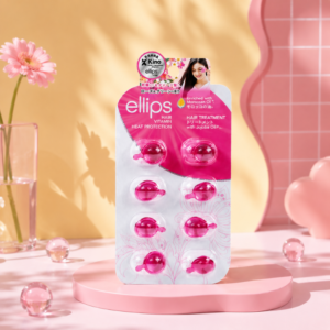 ELLIPS免沖洗頭髮修護膠囊6粒(粉紅色)